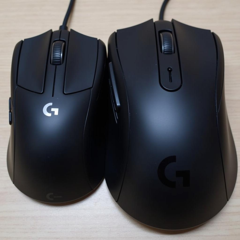 Logitech G203 và G102: So sánh thiết kế