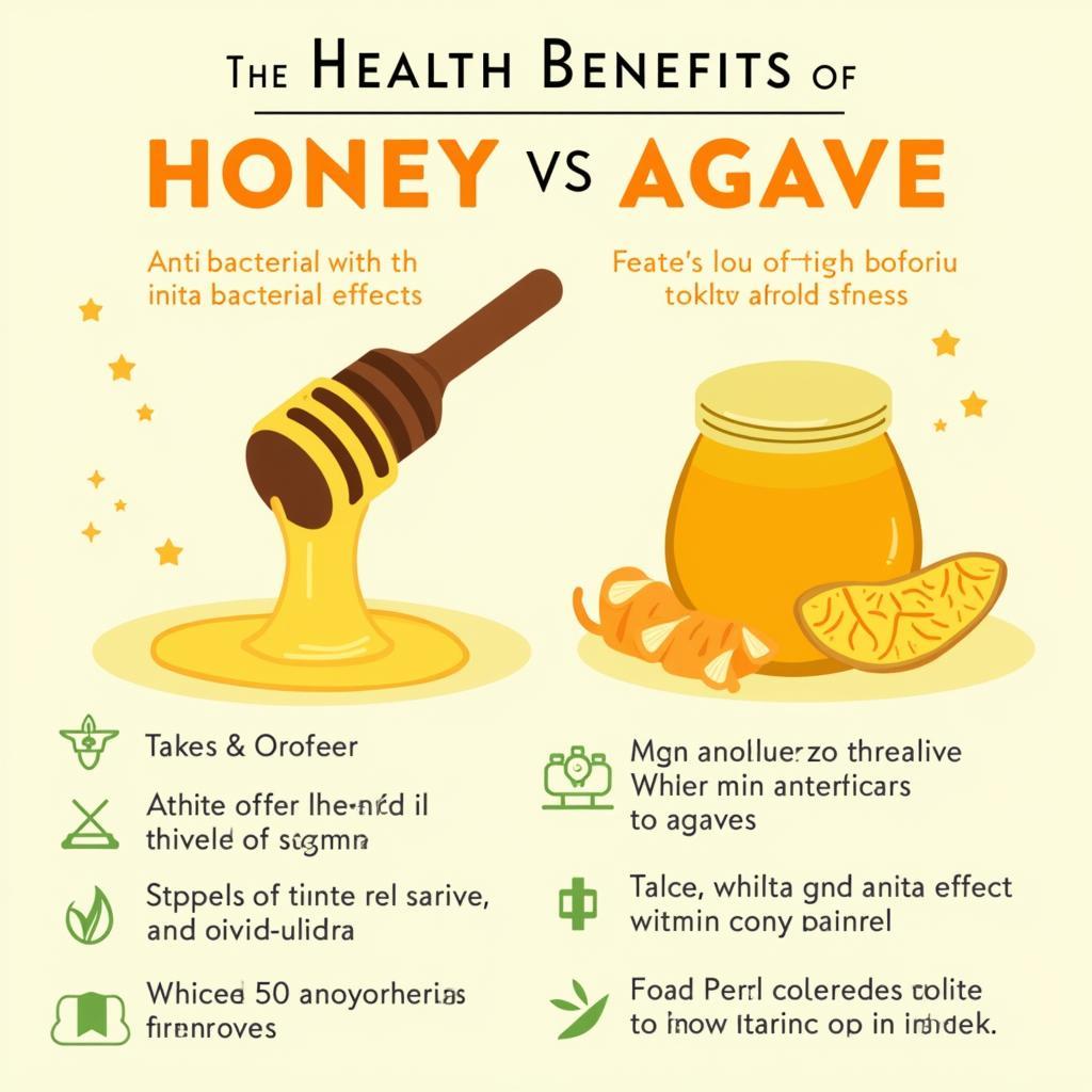 Health Benefits of Honey and Agave