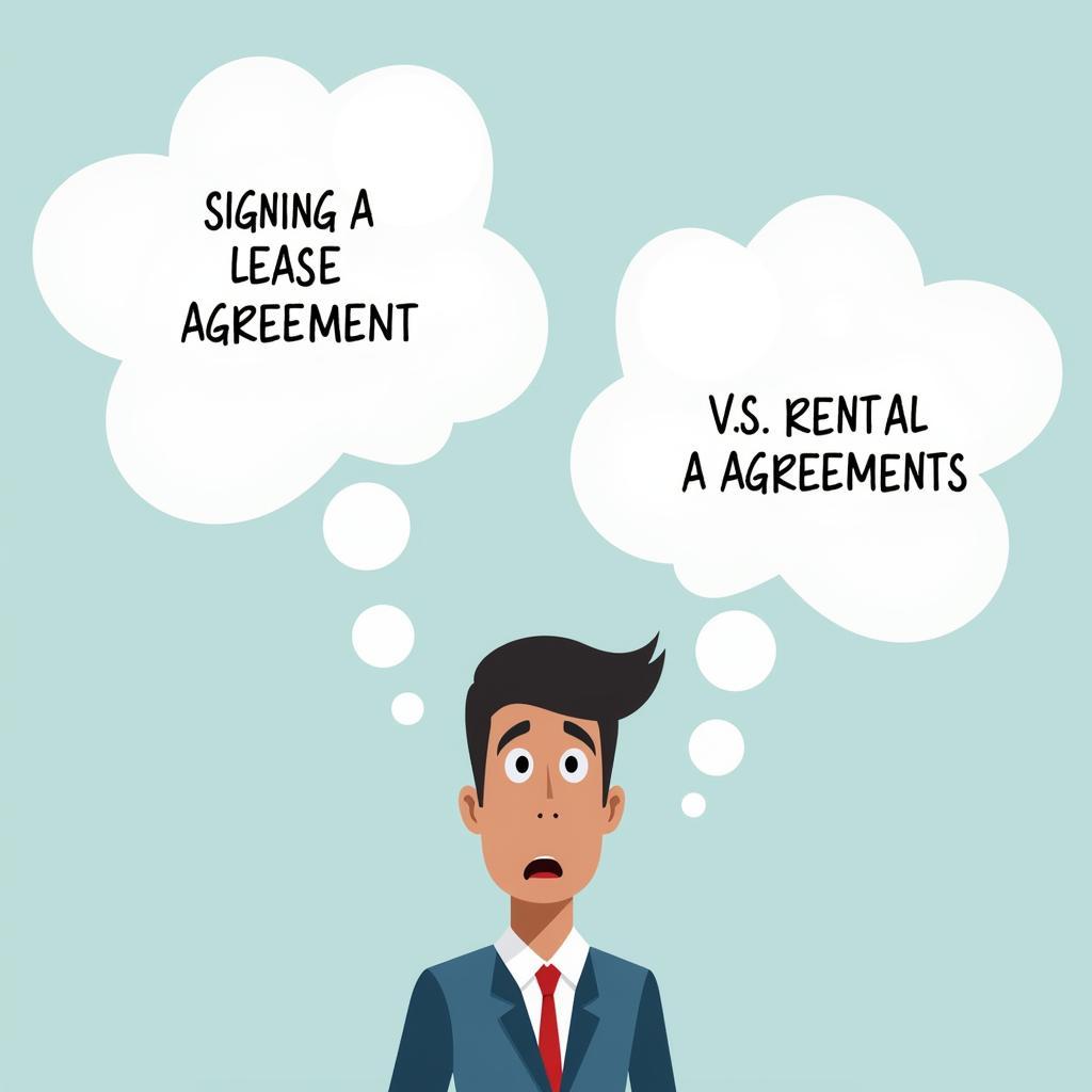 Lựa chọn giữa Lease và Rent