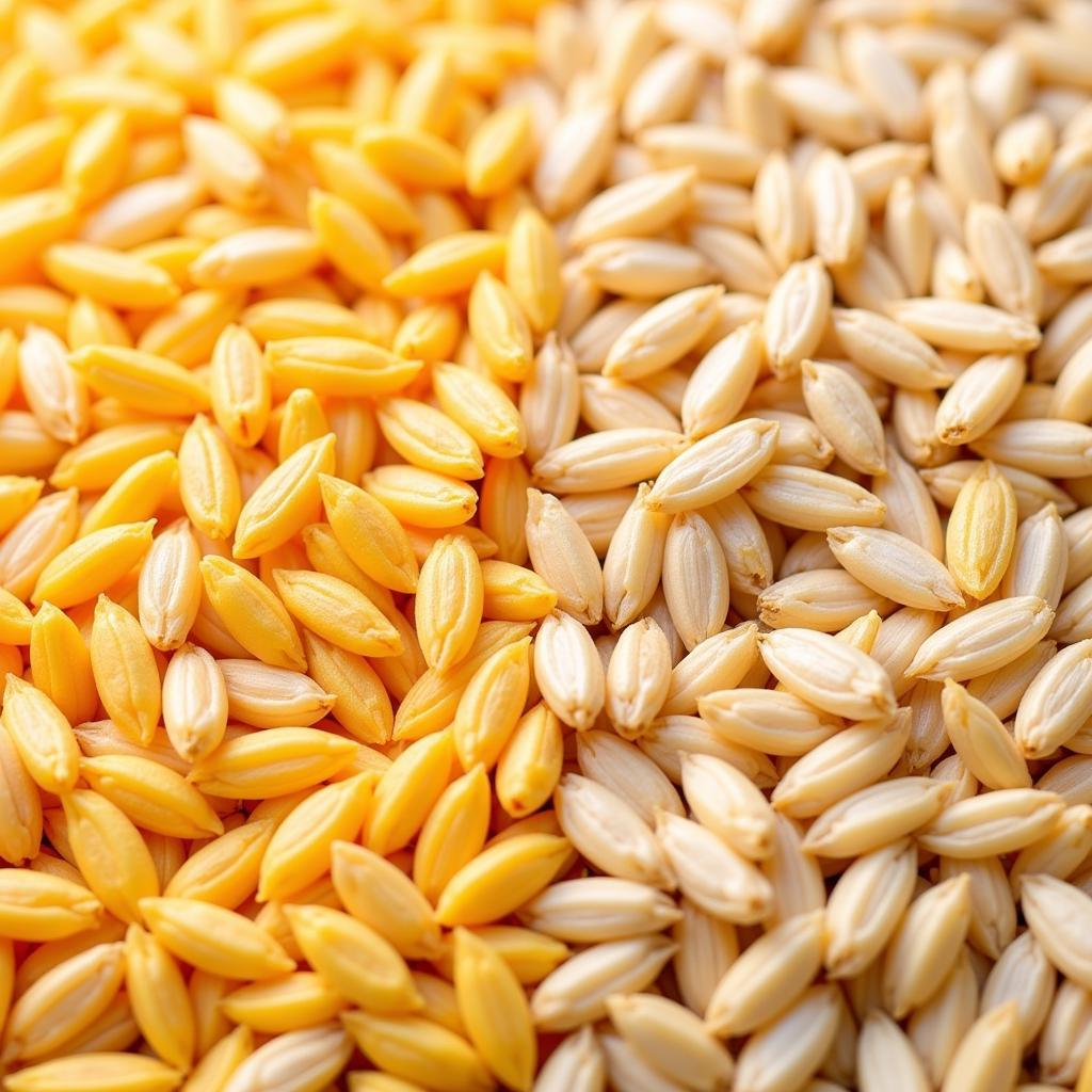 Wheat and Rice in Beer Production