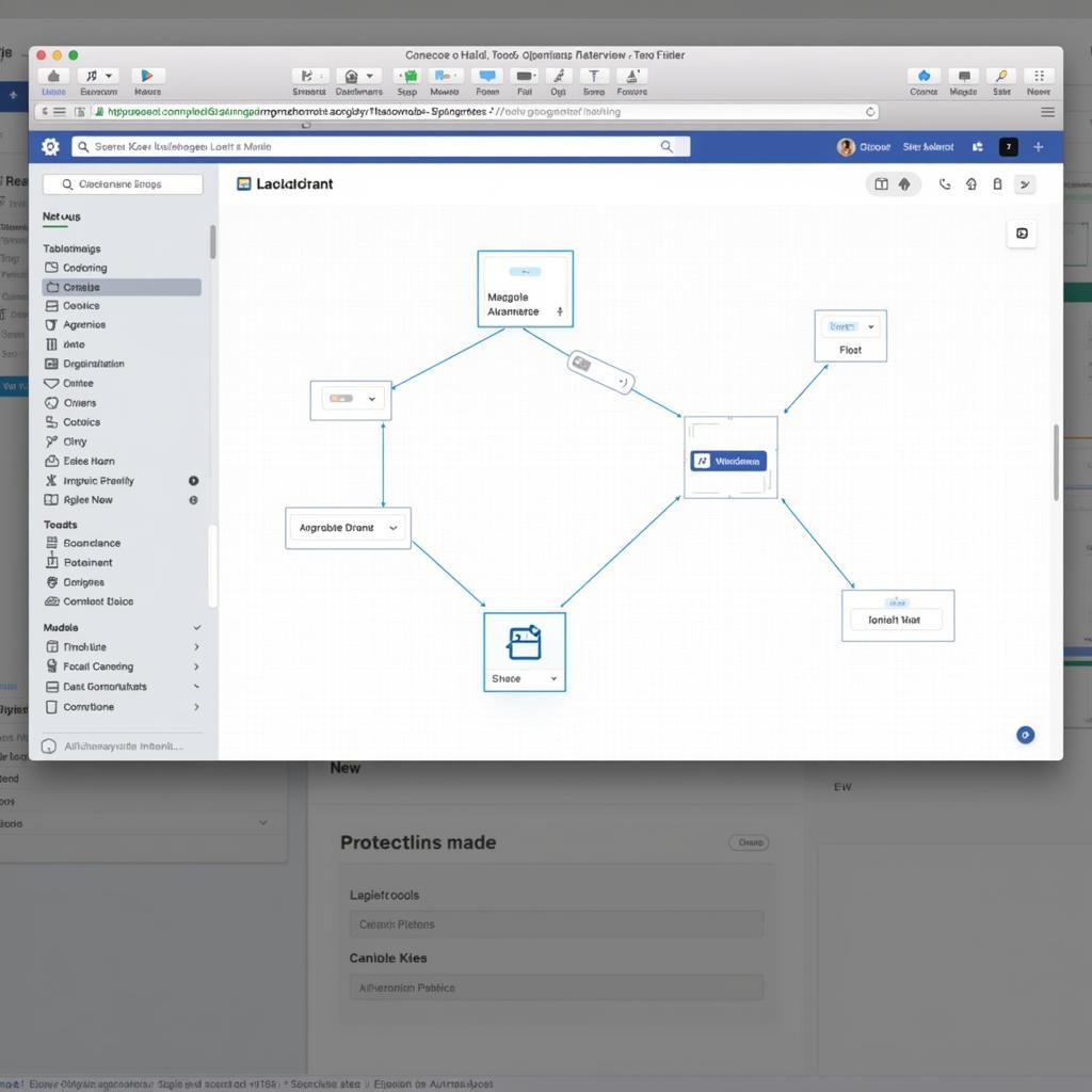 Giao diện Lucidchart