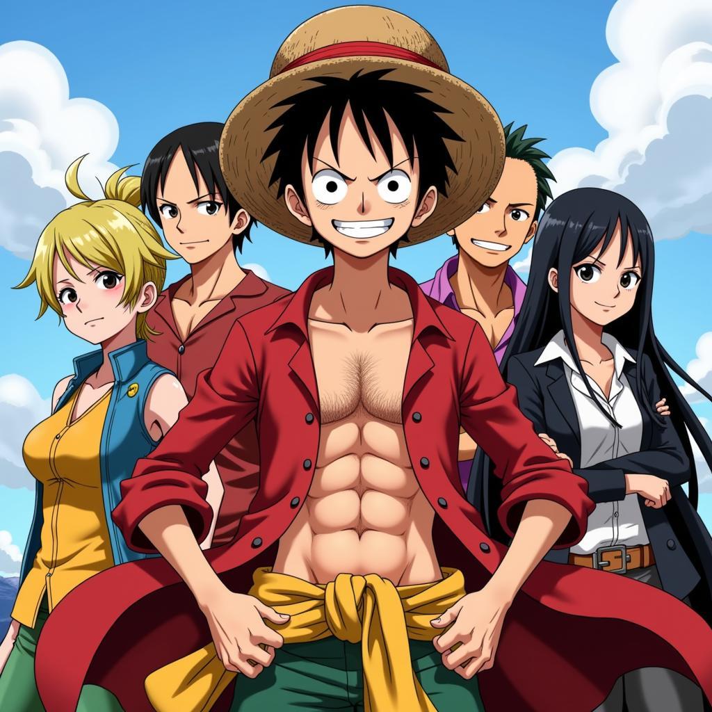 Luffy Bảo Vệ Đồng Đội