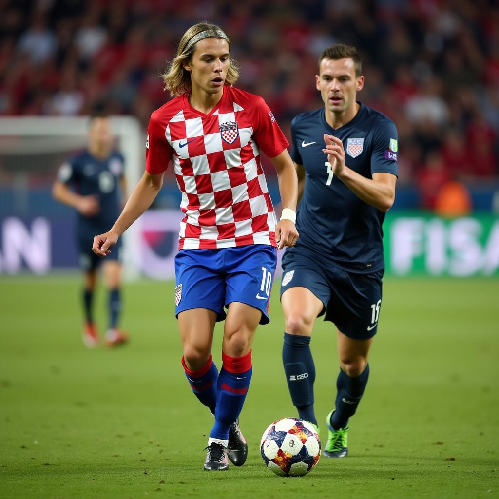 Luka Modric - linh hồn của Croatia