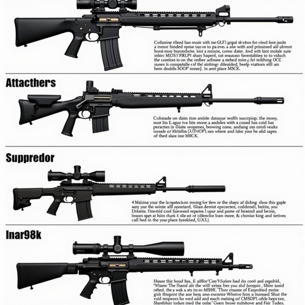 M24 vs Kar98k: Phụ Kiện