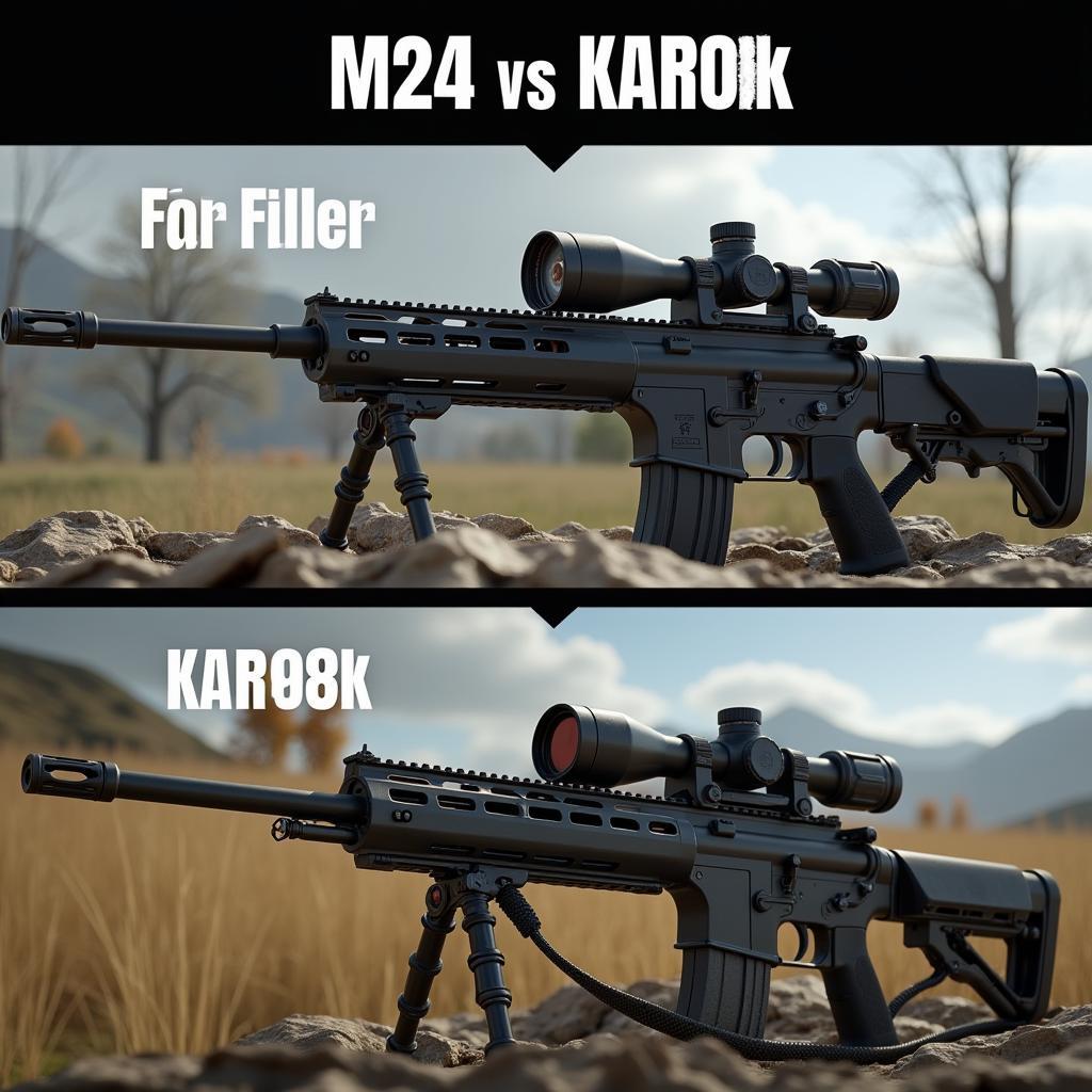 M24 vs Kar98k: Tầm Bắn