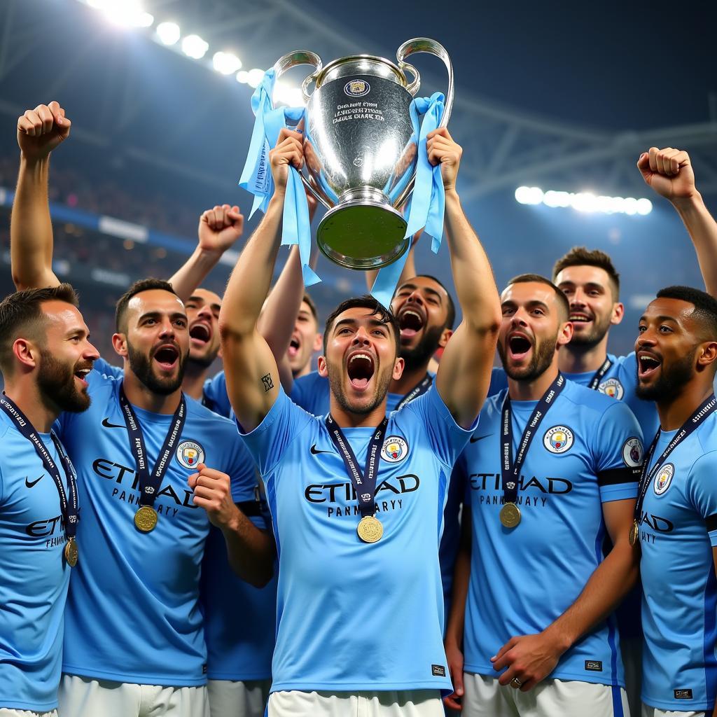 Man City chinh phục Champions League