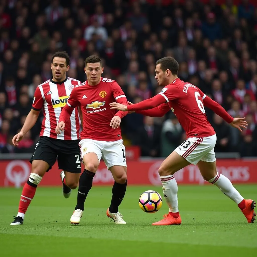 Man United gặp khó khăn trước lối chơi phòng ngự chặt chẽ của Southampton