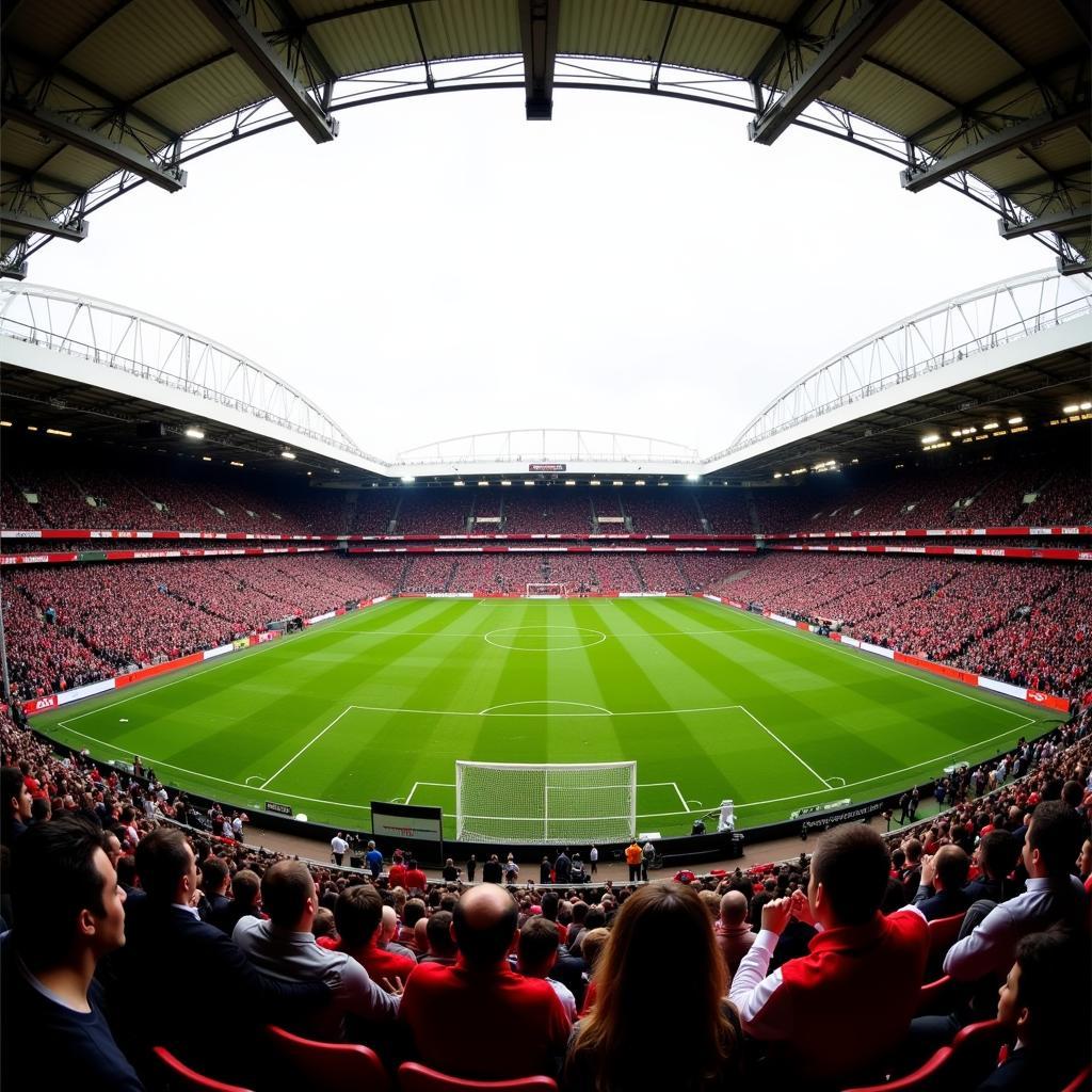 Man Utd vs Arsenal 2007: Cổ động viên trên sân