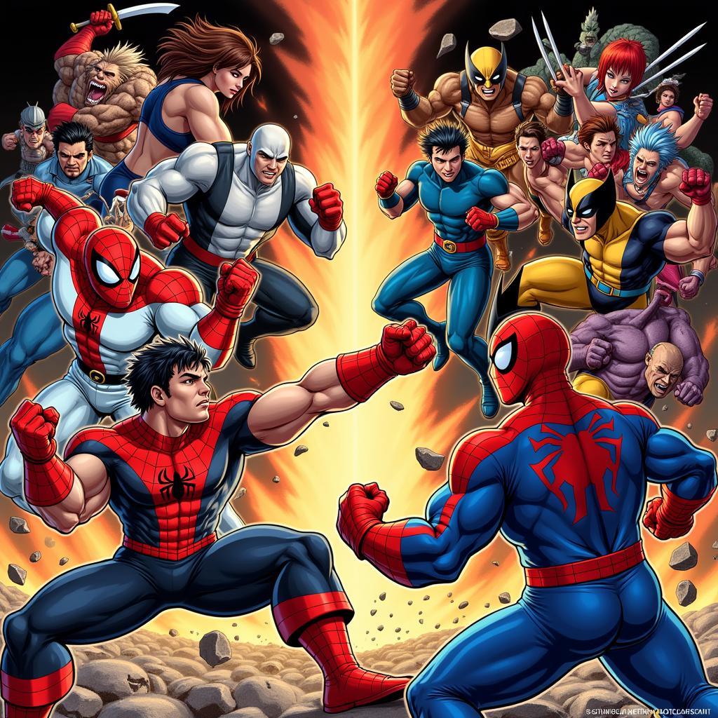 Đội hình Marvel vs Capcom