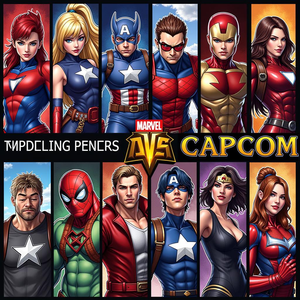 Danh sách nhân vật Marvel vs Capcom