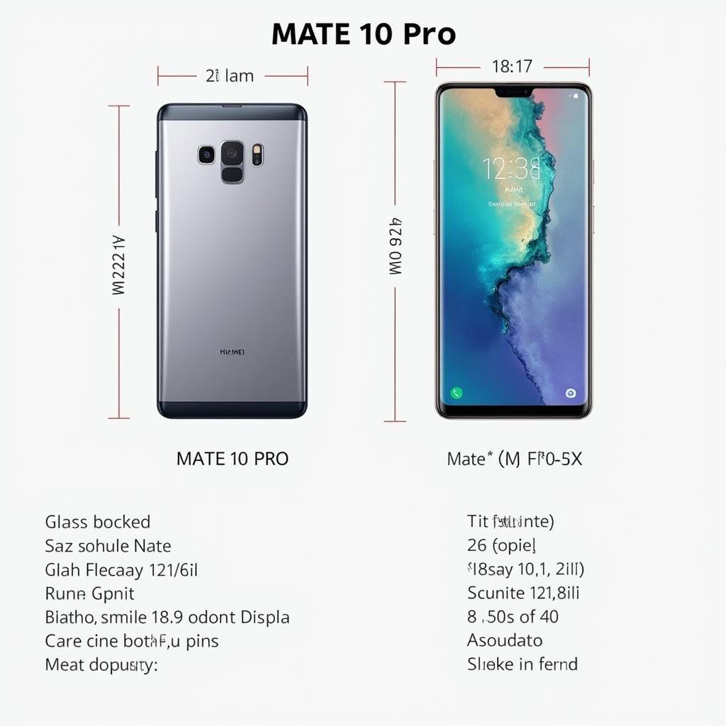 So sánh thiết kế và màn hình Mate 10 Pro vs Mate 10