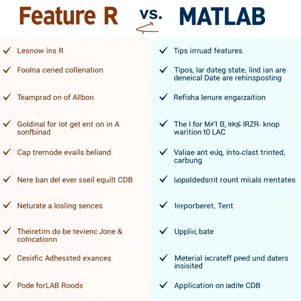 So sánh MATLAB và R