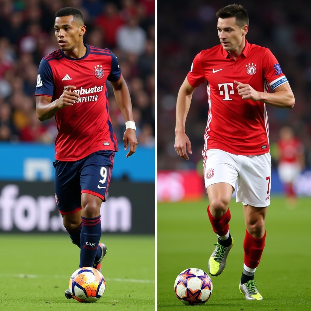 Mbappe vs Lewandowski