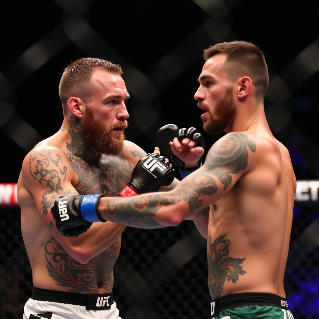 McGregor hạ gục Aldo