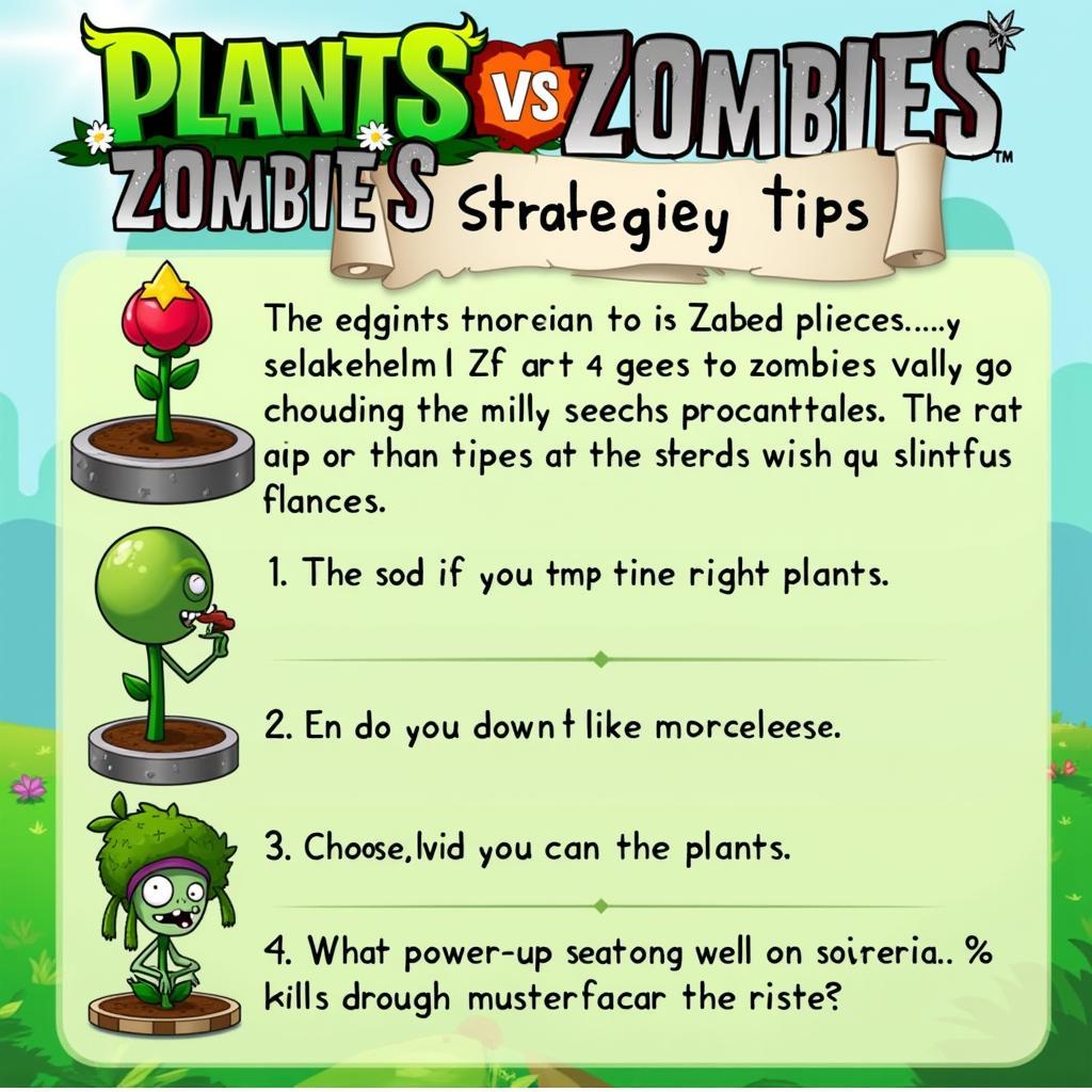 Mẹo chơi Plants vs Zombies