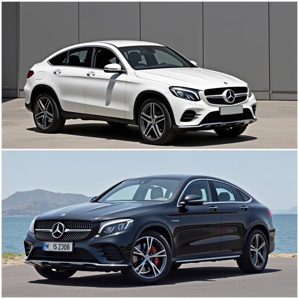 Mercedes-Benz X4 và GLC: Ngoại thất