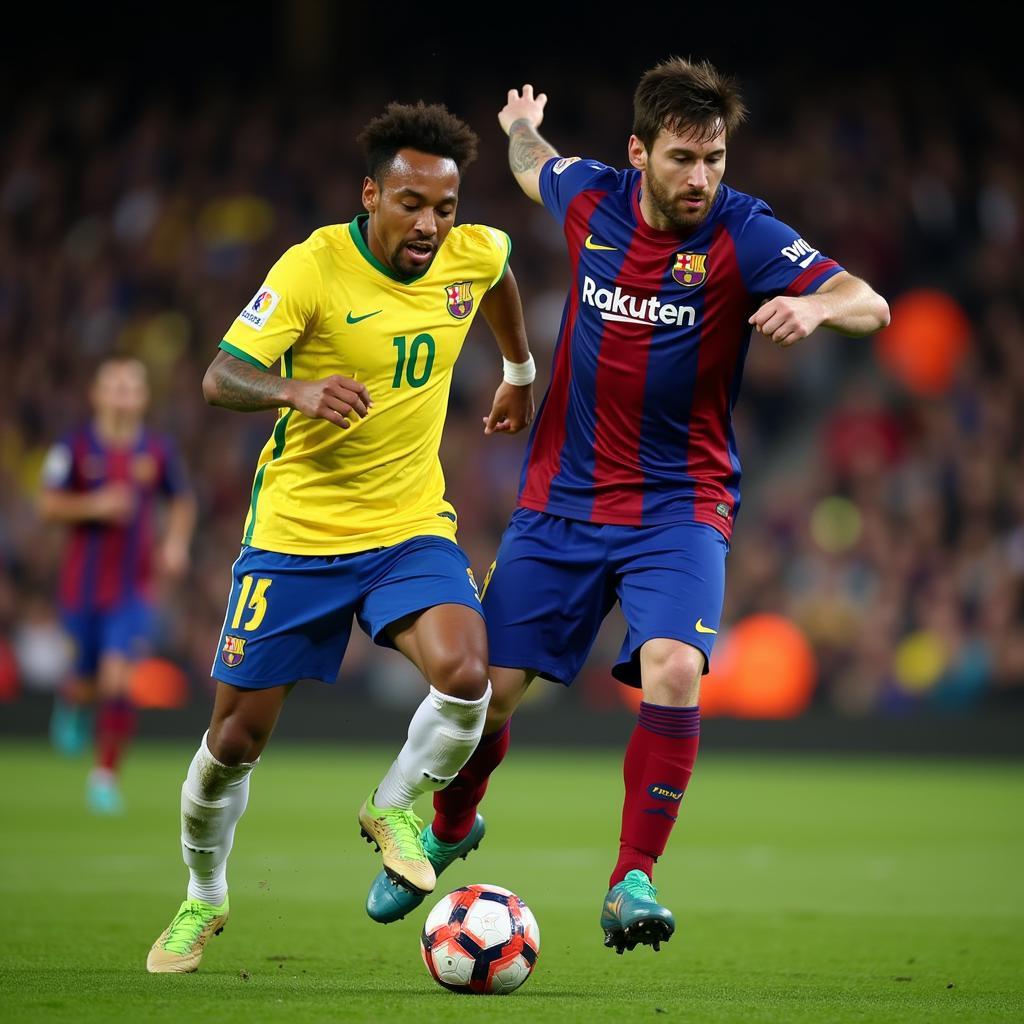 Messi và Neymar đối đầu trong trận Superclásico