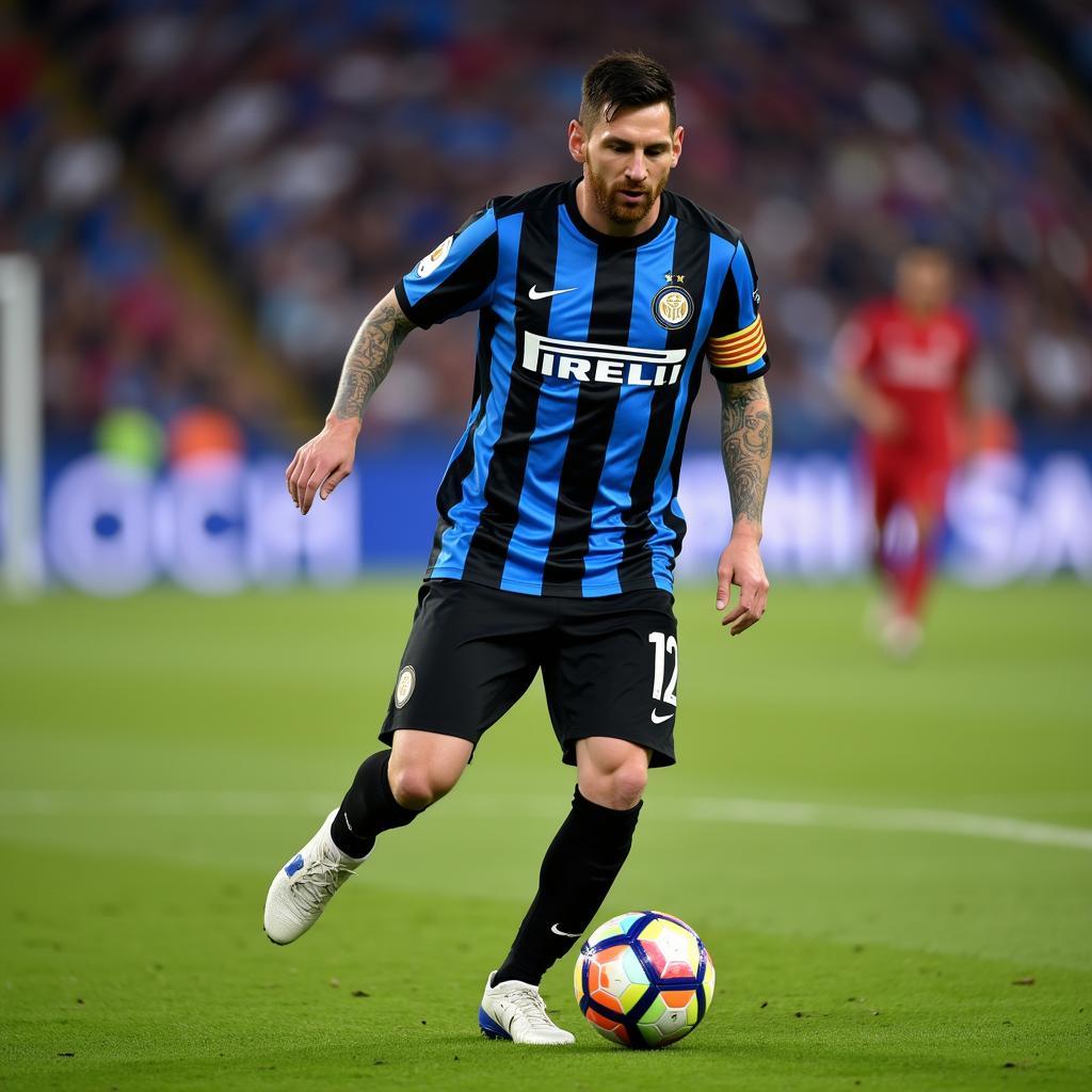 Lionel Messi trong màu áo Inter Miami