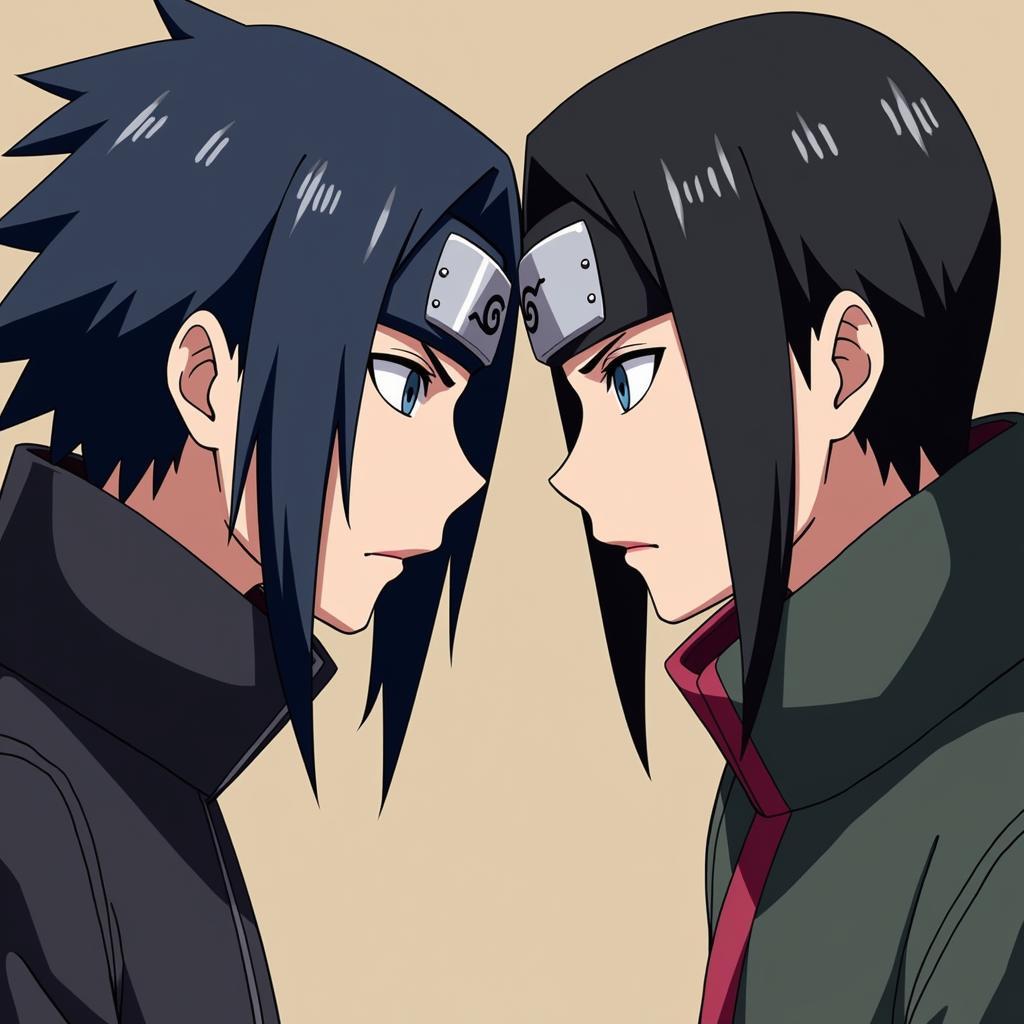 Minato và Orochimaru Đọ Trí