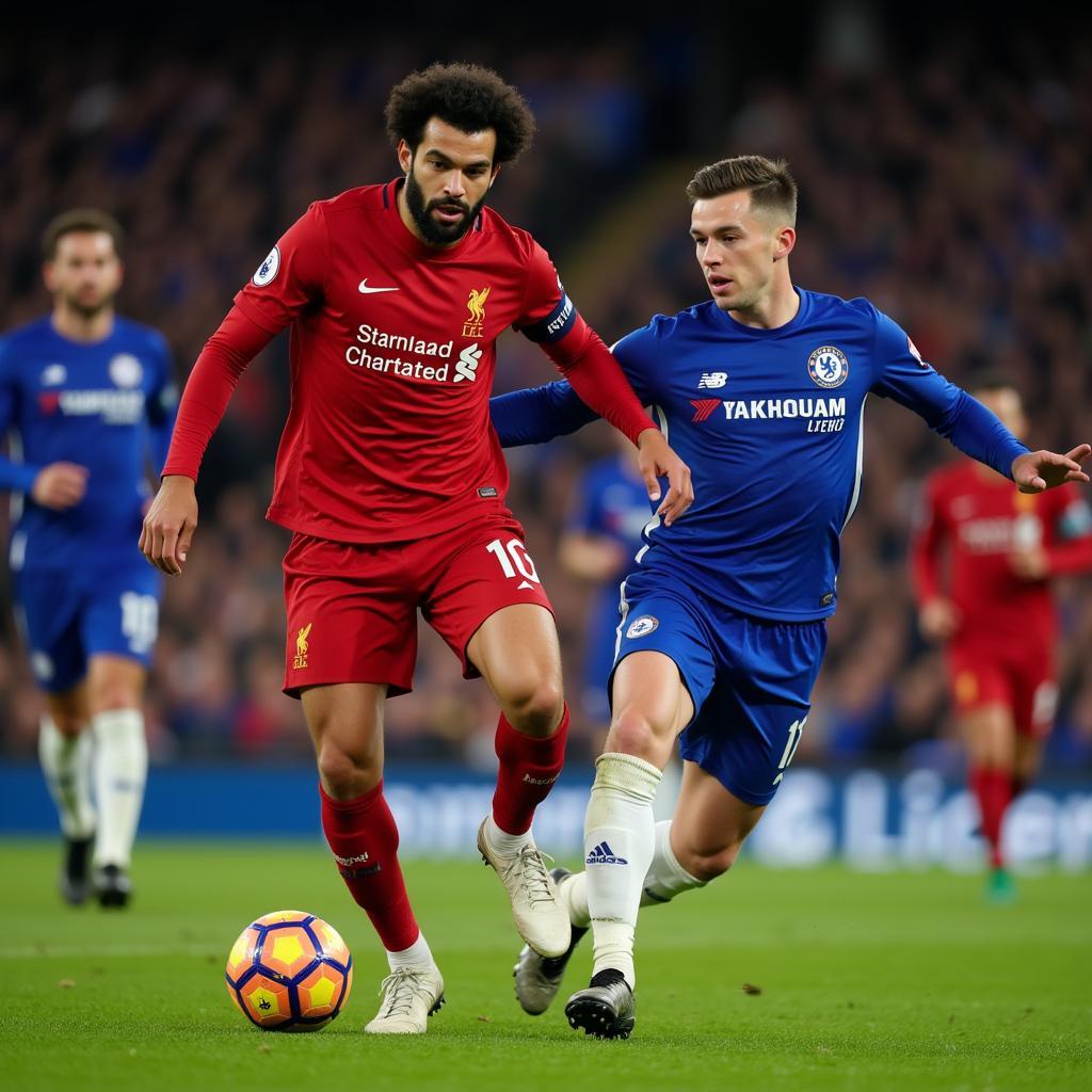 Mohamed Salah và Kai Havertz đối đầu trong trận trực tiếp Liverpool vs Chelsea