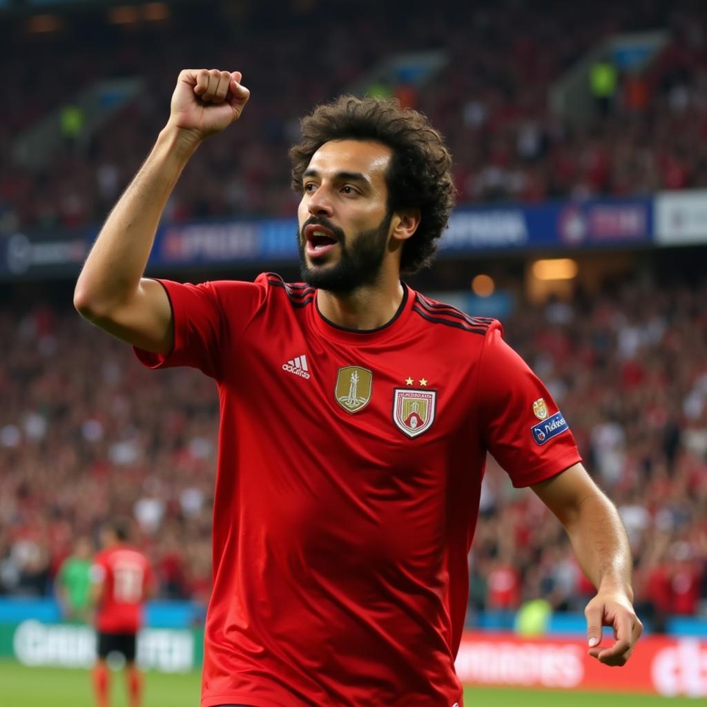 Mohamed Salah tỏa sáng trong màu áo Ai Cập