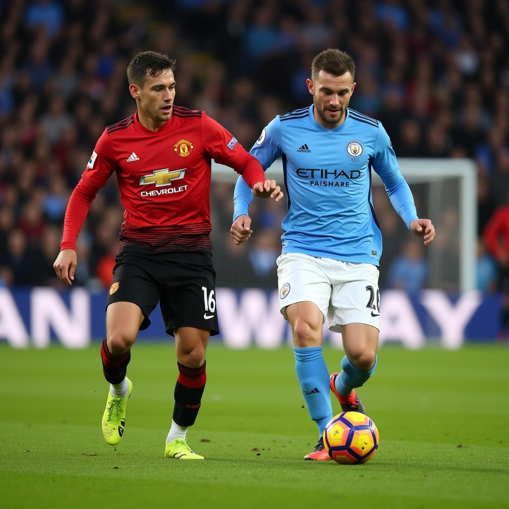 MU vs Man City đối đầu