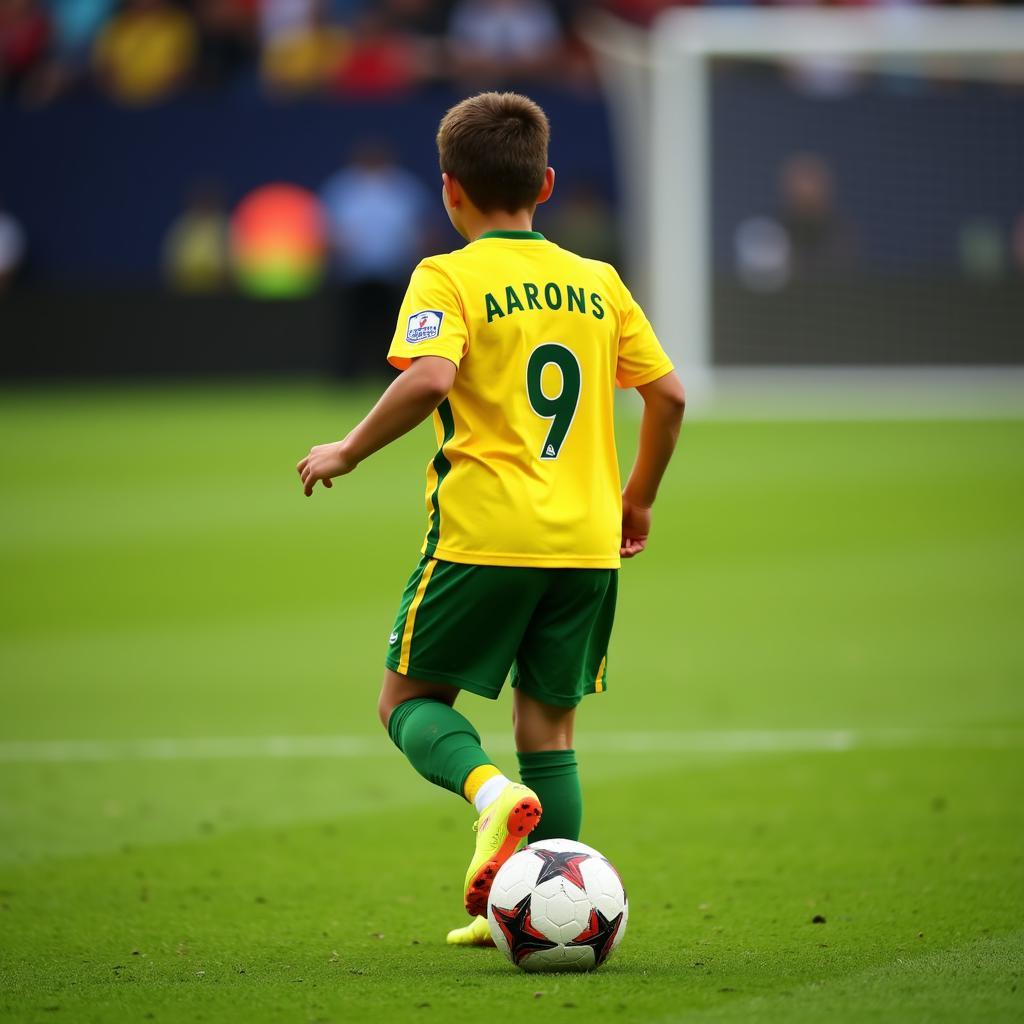 Max Aarons trong màu áo Norwich City