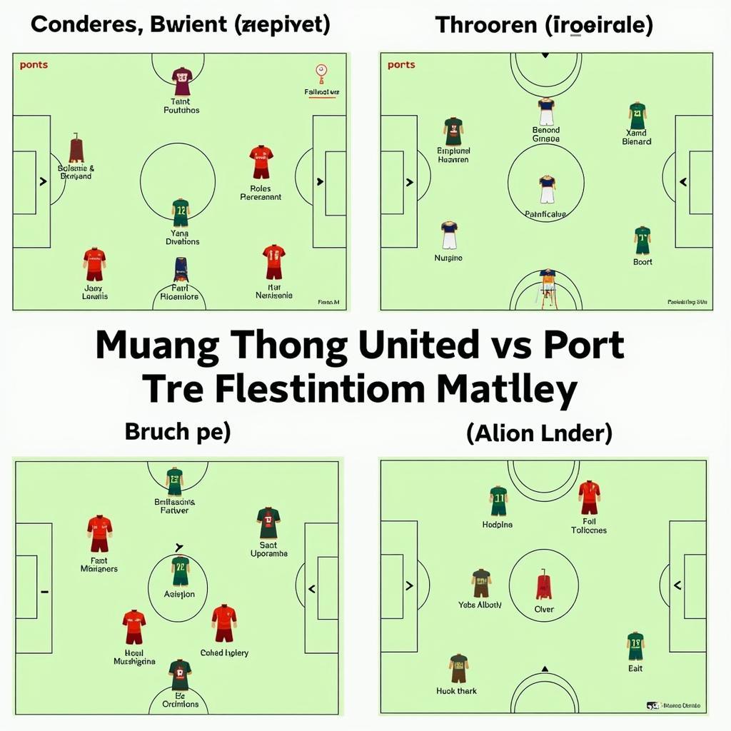 Muang Thong United vs Port - Chiến thuật