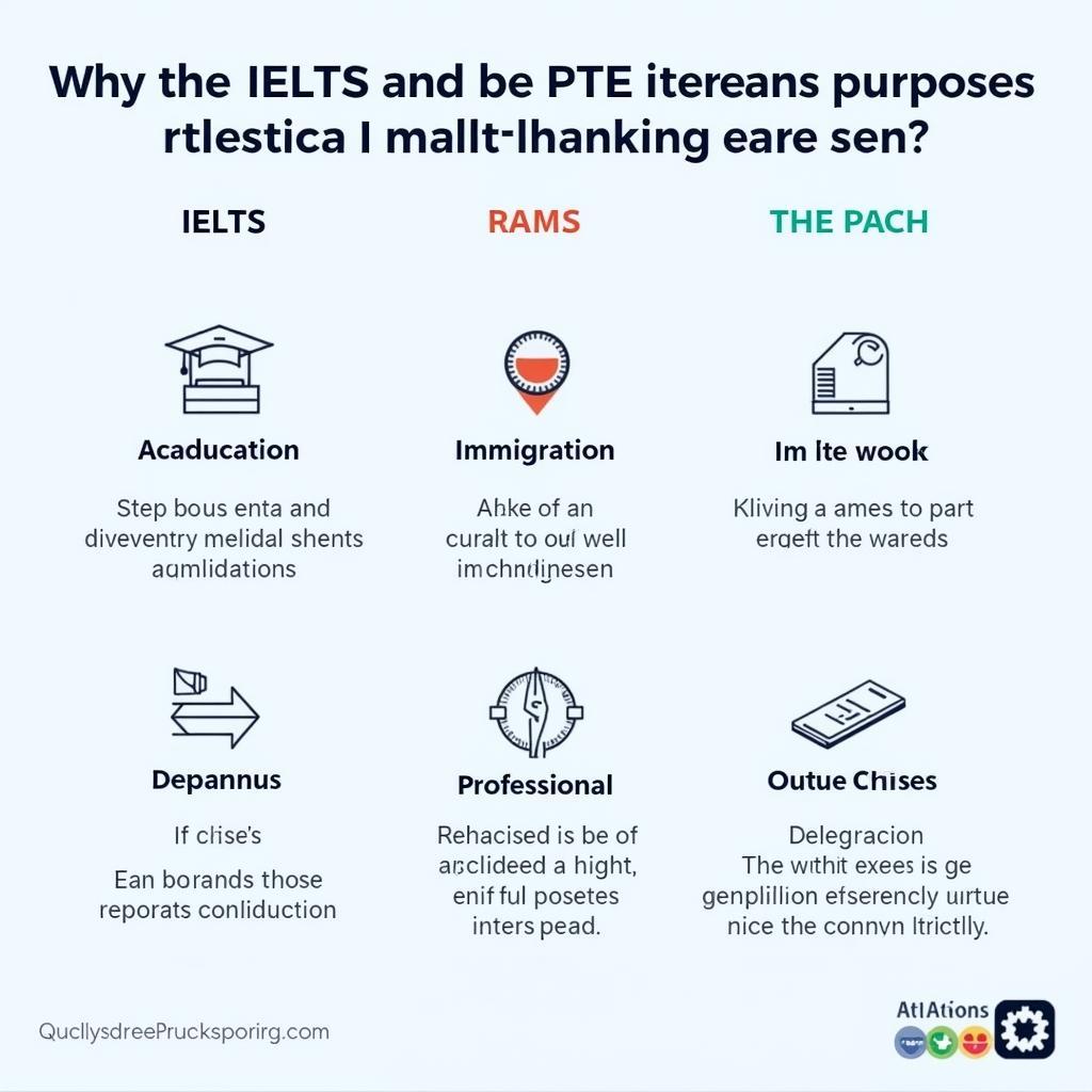 Mục tiêu thi IELTS và PTE