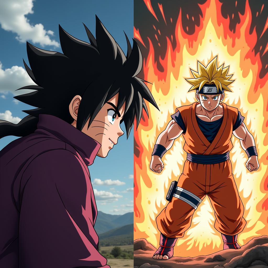 Naruto Shippuden vs Dragon Ball Super