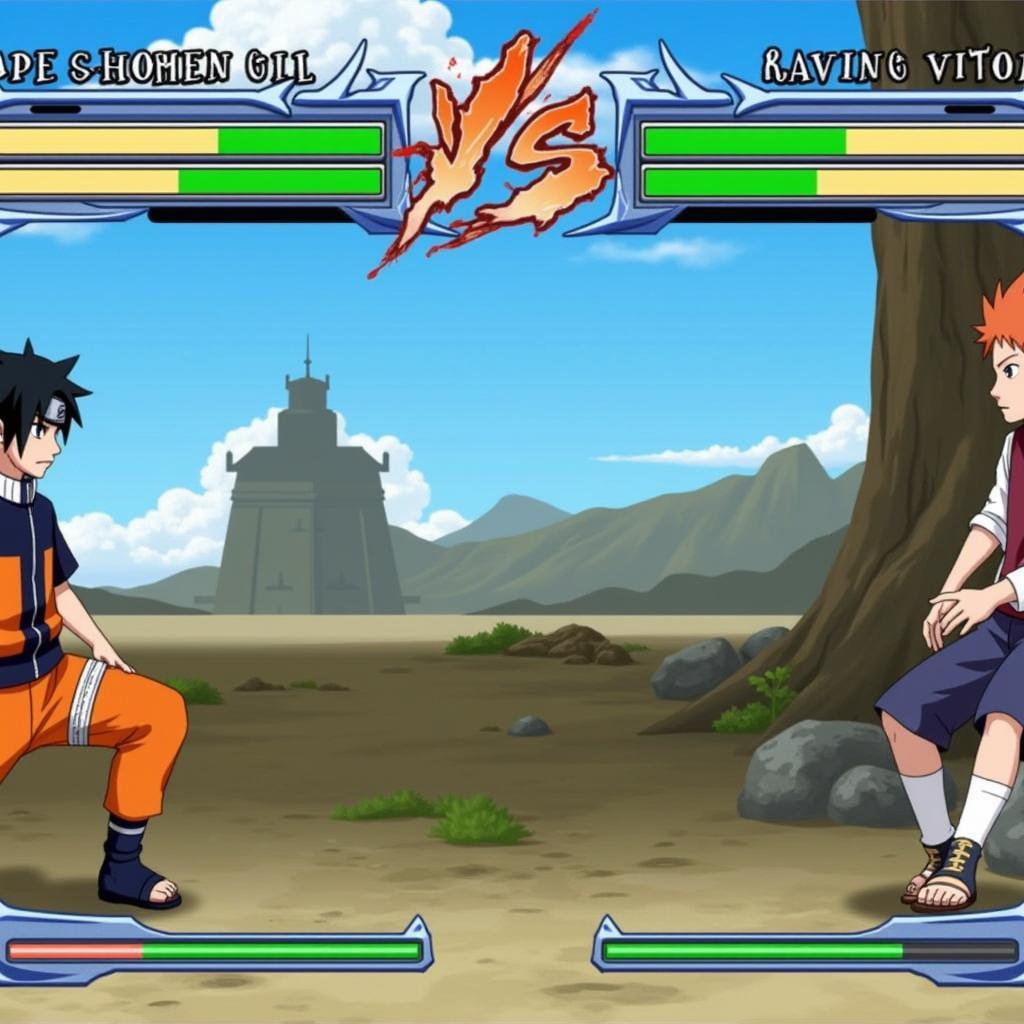 Naruto vs Bleach 3.0 Màn Hình Chơi