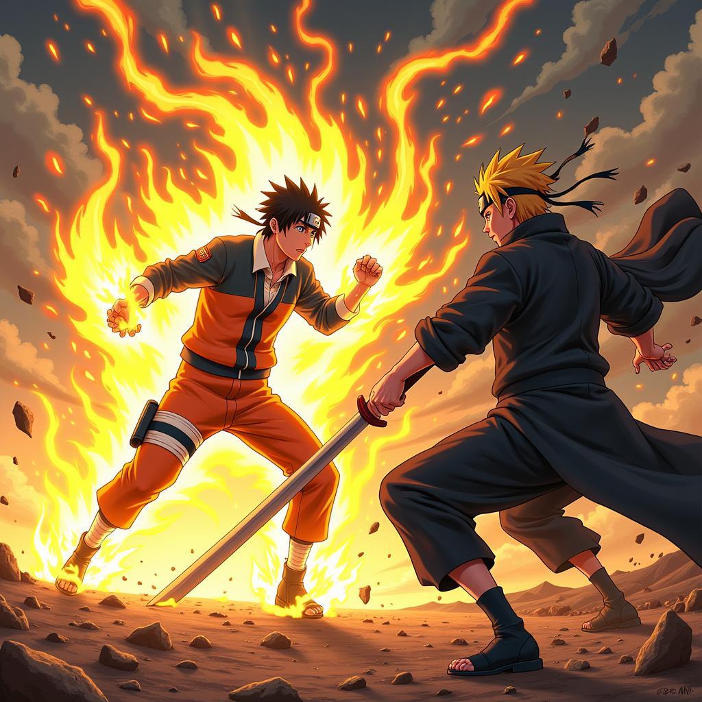 Naruto và Ichigo đối đầu nảy lửa