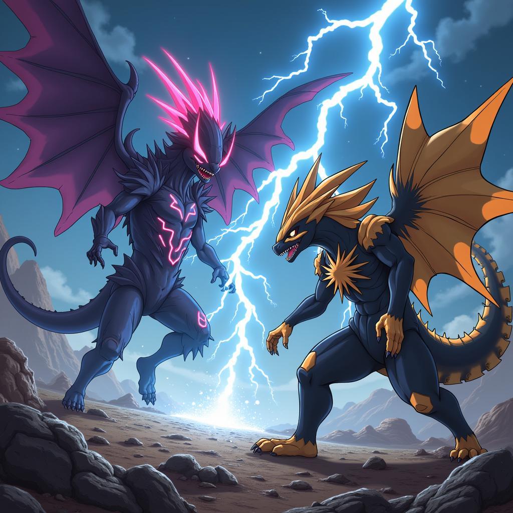 Necrozma vs Zygarde