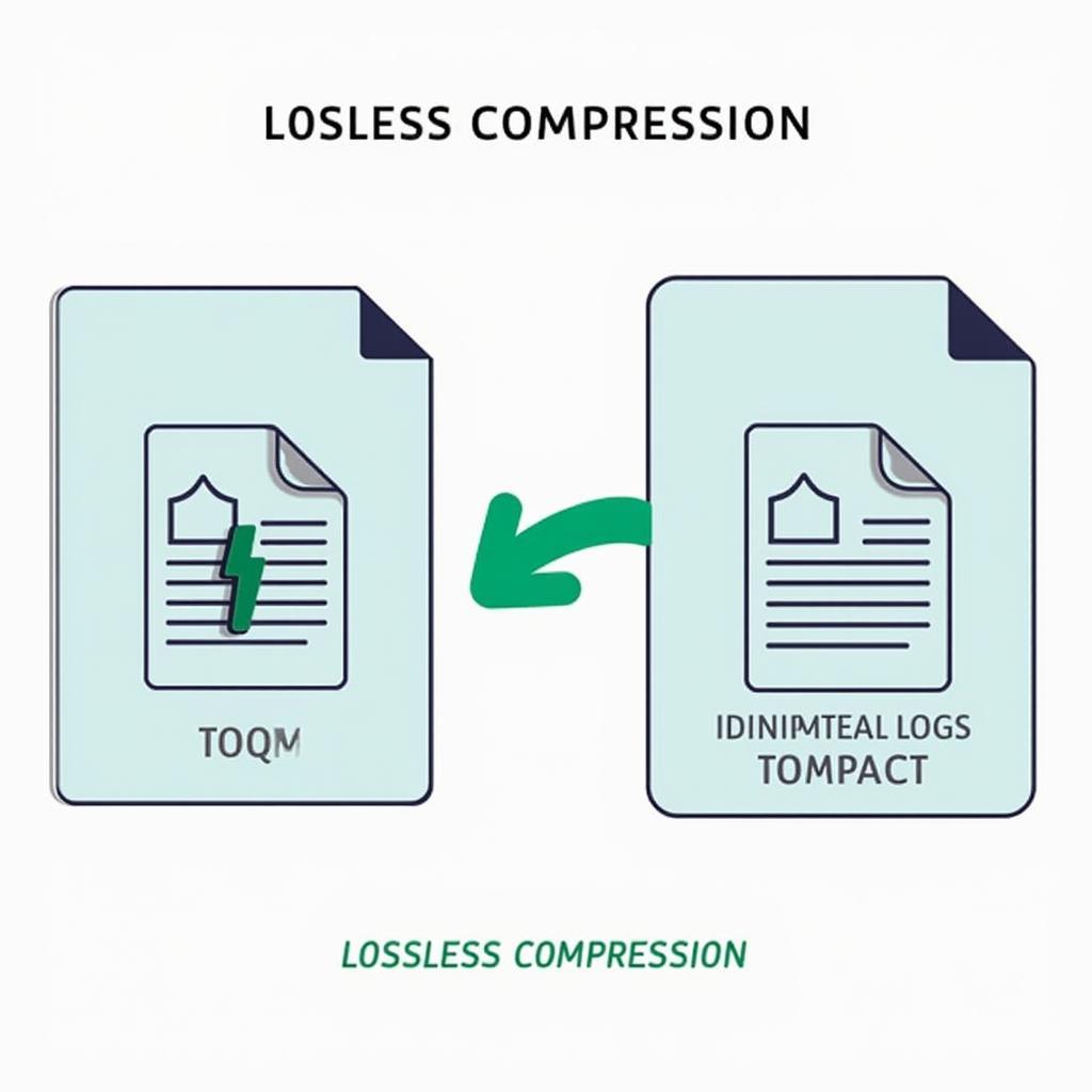 Minh họa nén không mất dữ liệu Lossless Compression