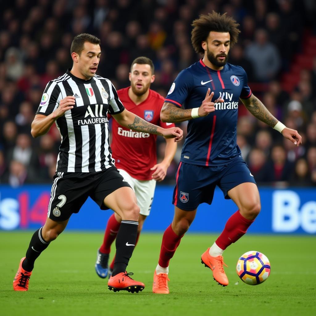 Newcastle vs PSG đối đầu