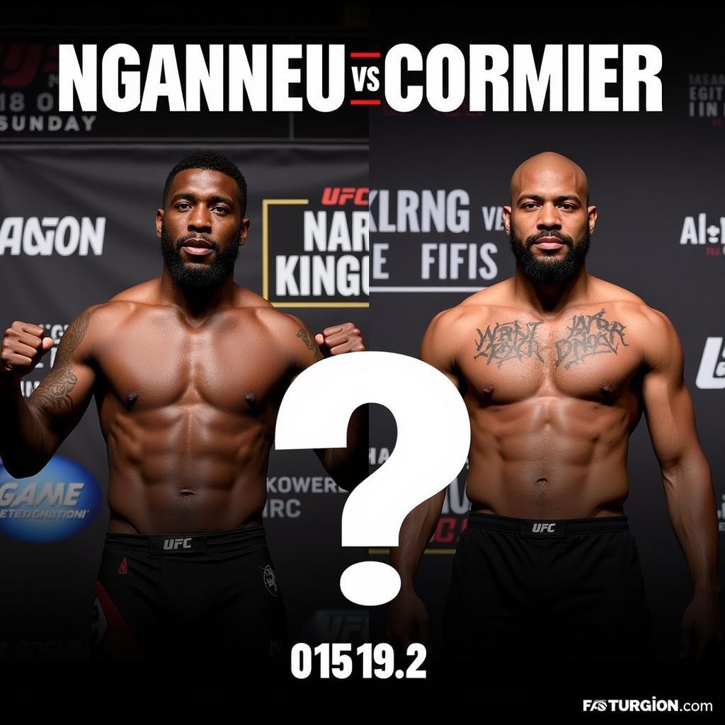 Khả năng trận đấu giữa Ngannou và Cormier diễn ra