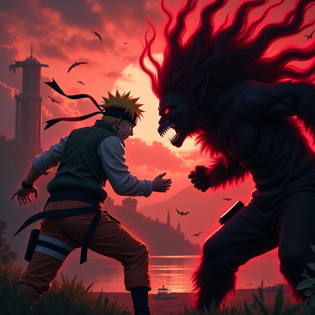 Nhạc nền Naruto vs Pain đầy kịch tính