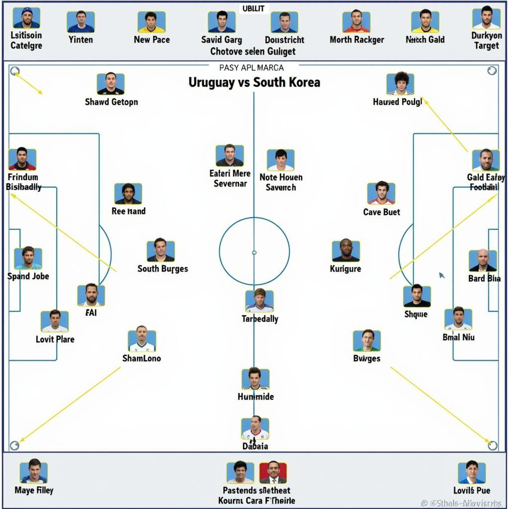 Phân tích Sức Mạnh Uruguay vs Hàn Quốc