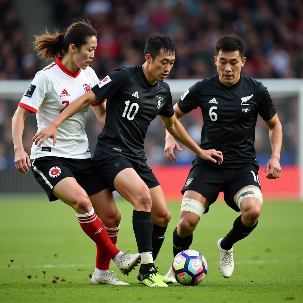 Nhật Bản vs New Zealand: Đối Đầu