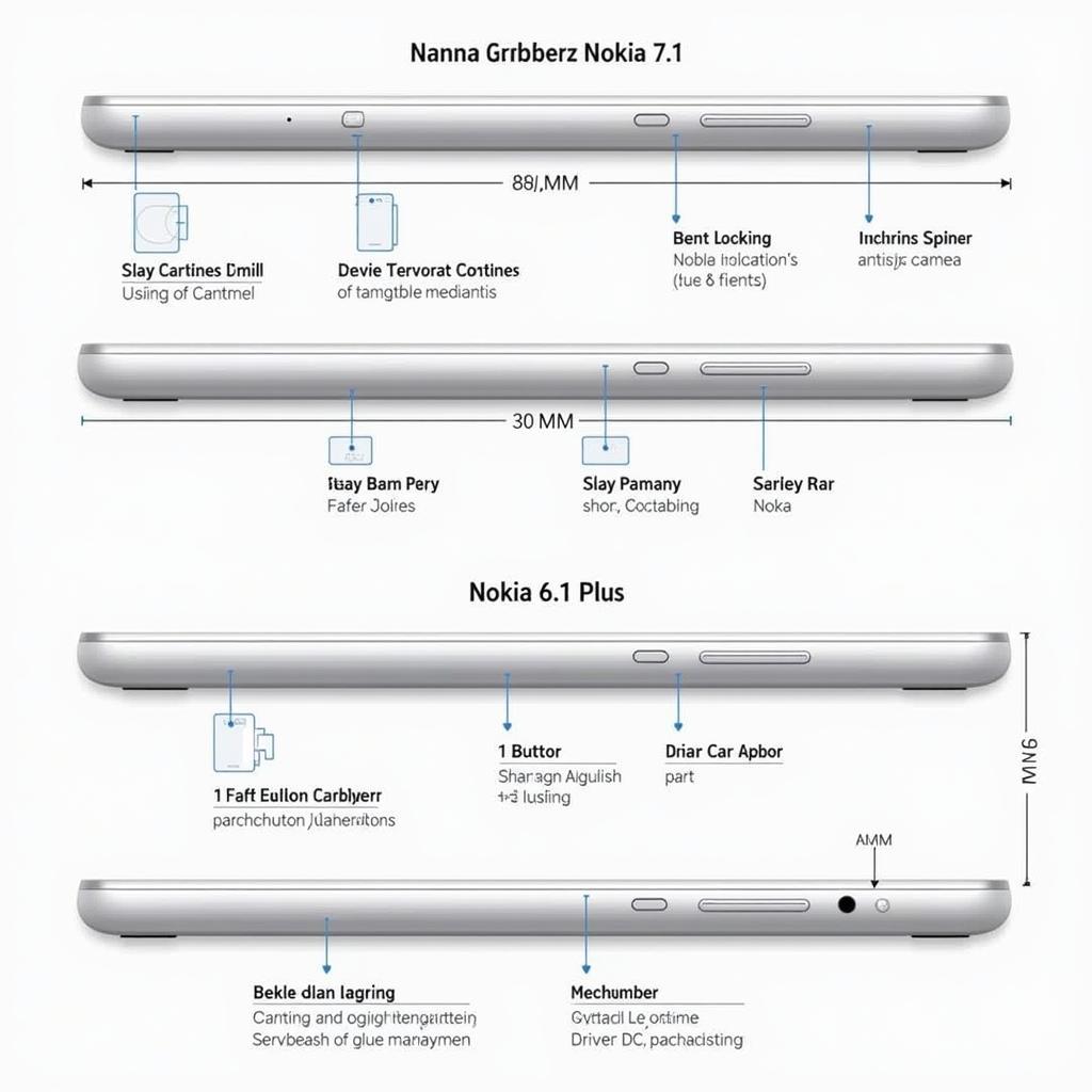 Nokia 7.1 và Nokia 6.1 Plus: Thiết kế