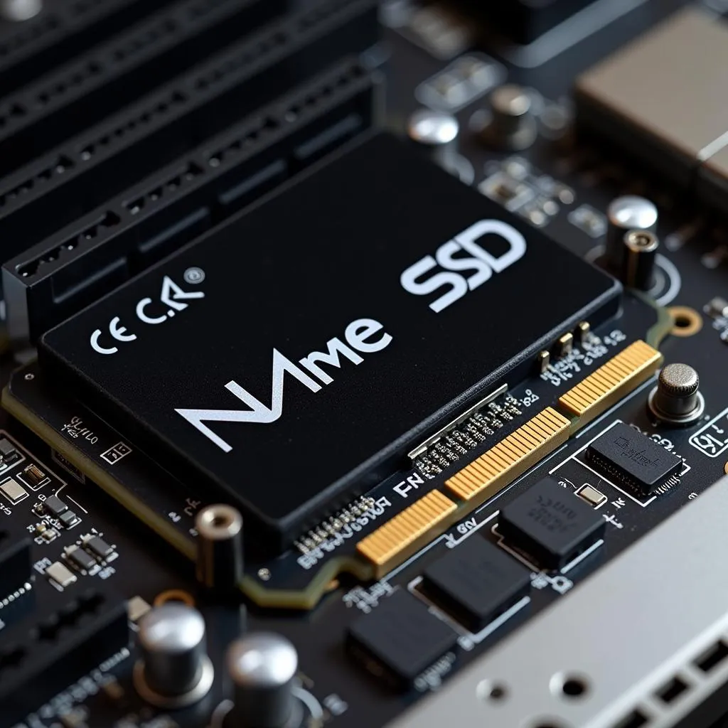 Ổ cứng SSD NVMe và khe cắm PCIe