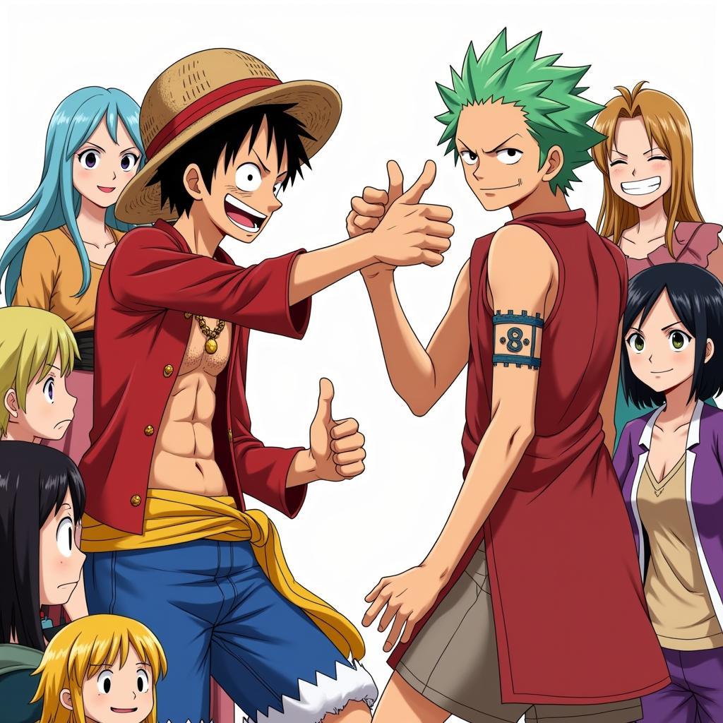 One Piece Fairy Tail Fan Art