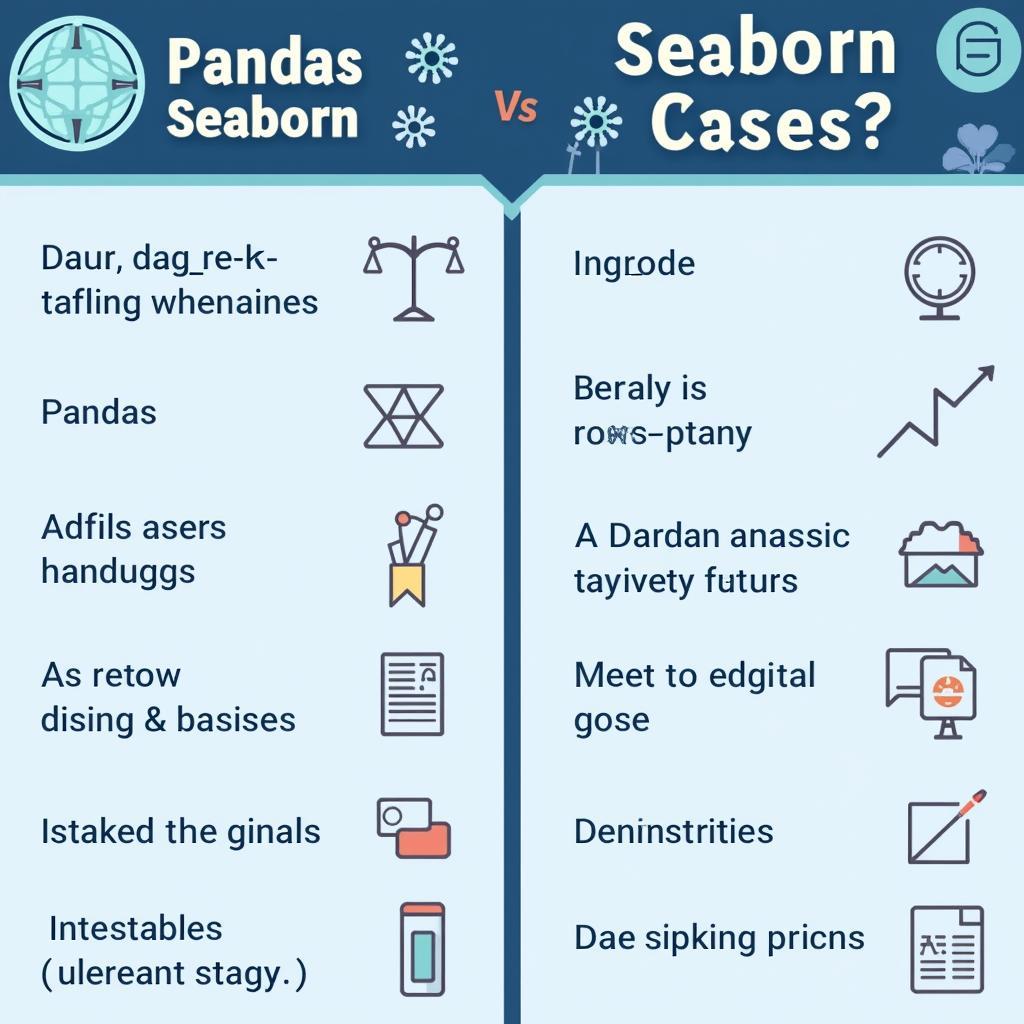 Pandas vs Seaborn Biểu đồ