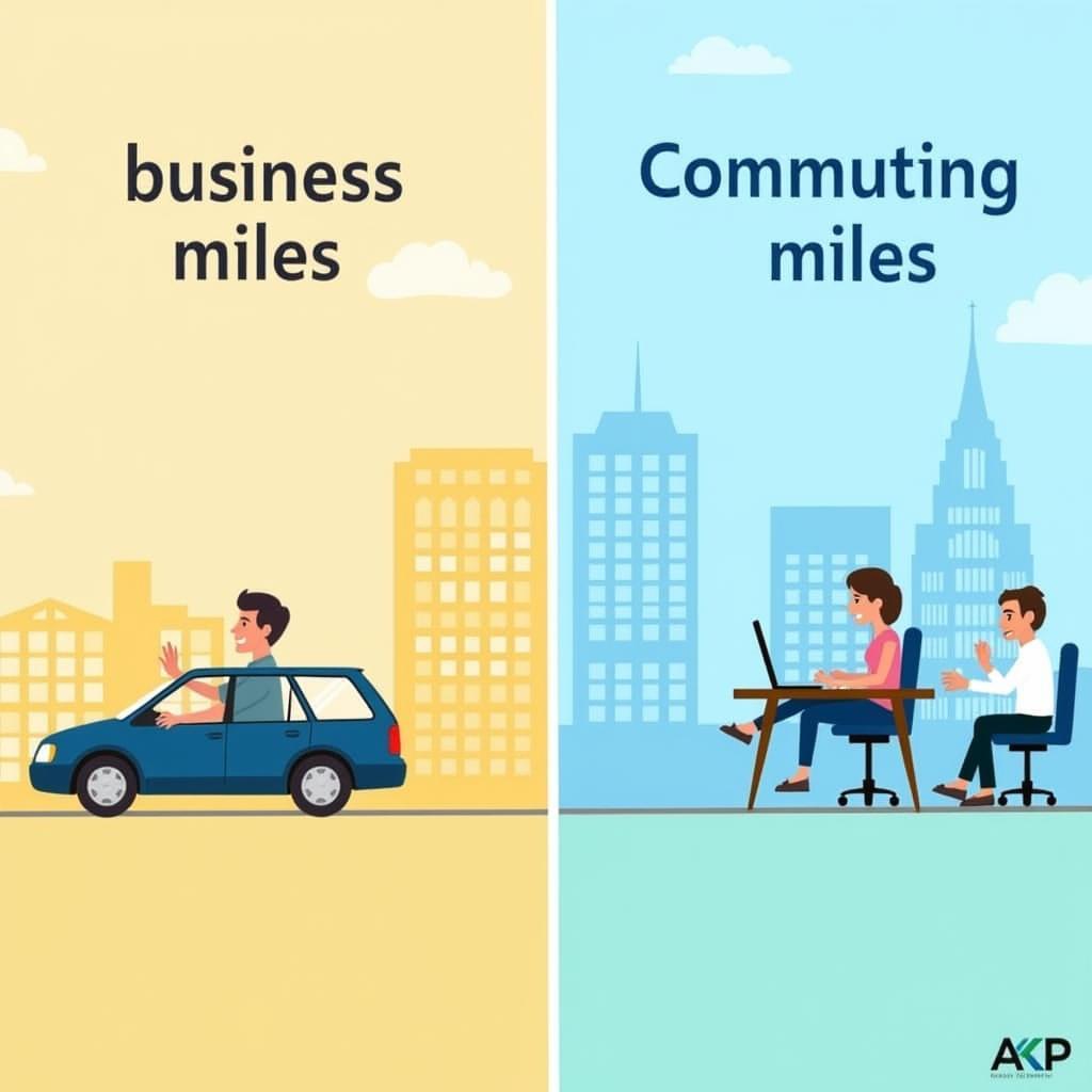 Phân Biệt Business Miles và Commuting Miles