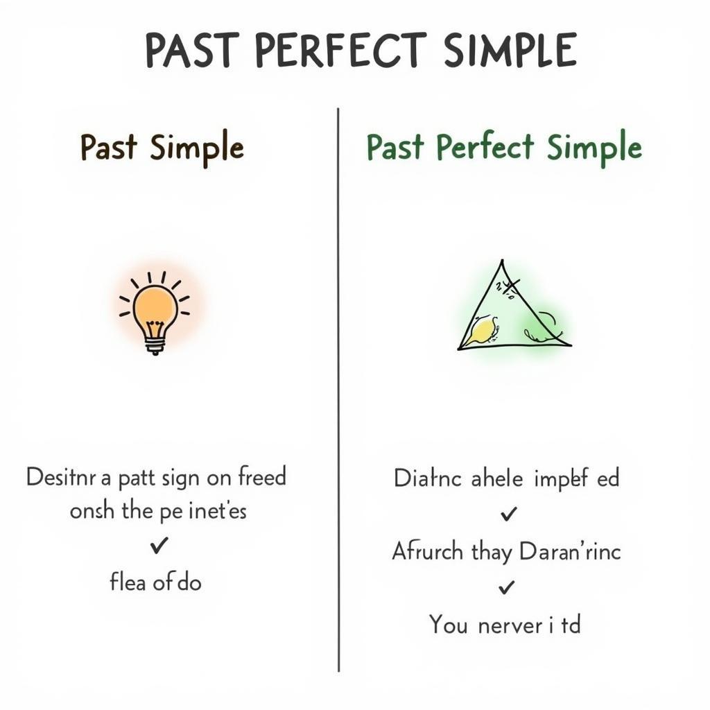 Phân Biệt Past Simple và Past Perfect Simple