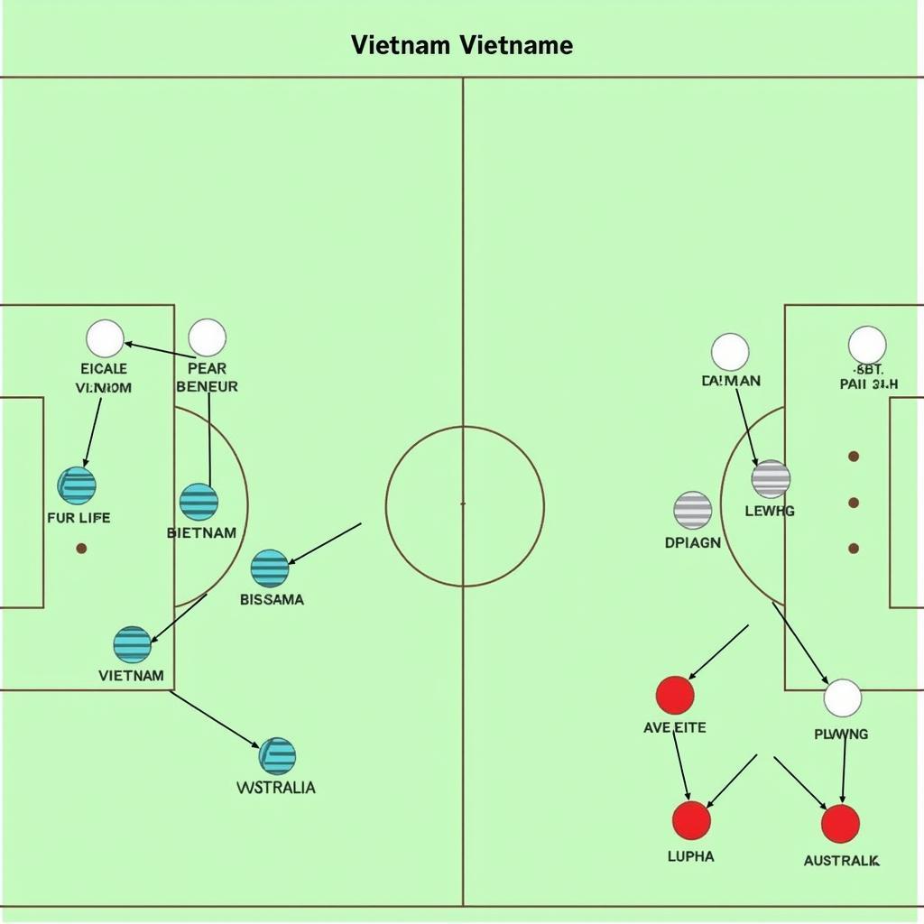 Phân Tích Chiến Thuật Trận Đấu Gần Nhất Giữa Việt Nam và Úc