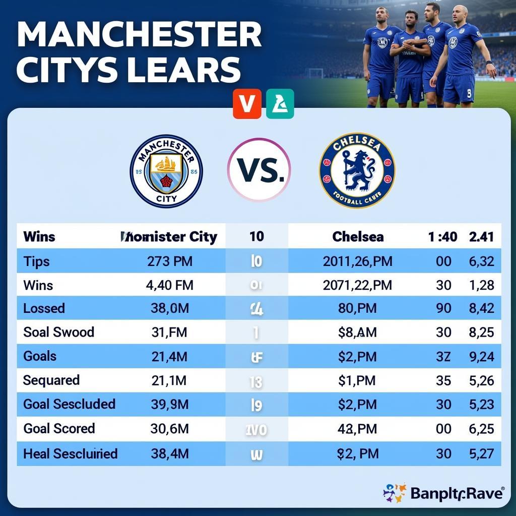 Phân Tích Phong Độ Man City vs Chelsea