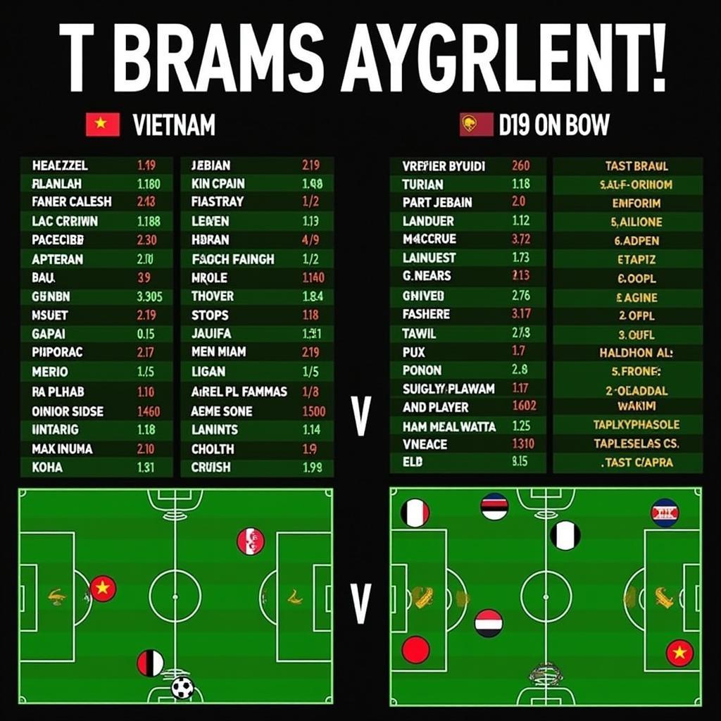 Phân tích đội hình Việt Nam và Indonesia