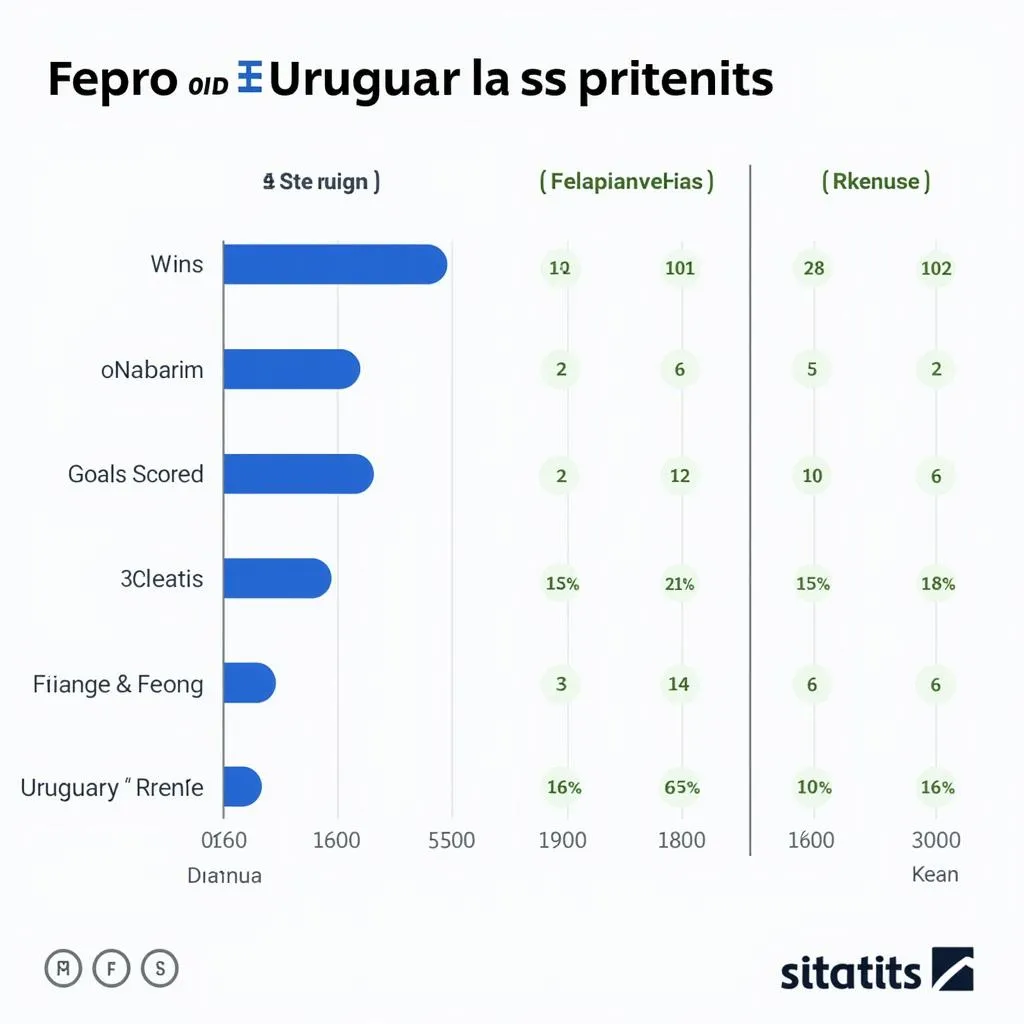 Biểu đồ so sánh phong độ gần đây của Pháp và Uruguay