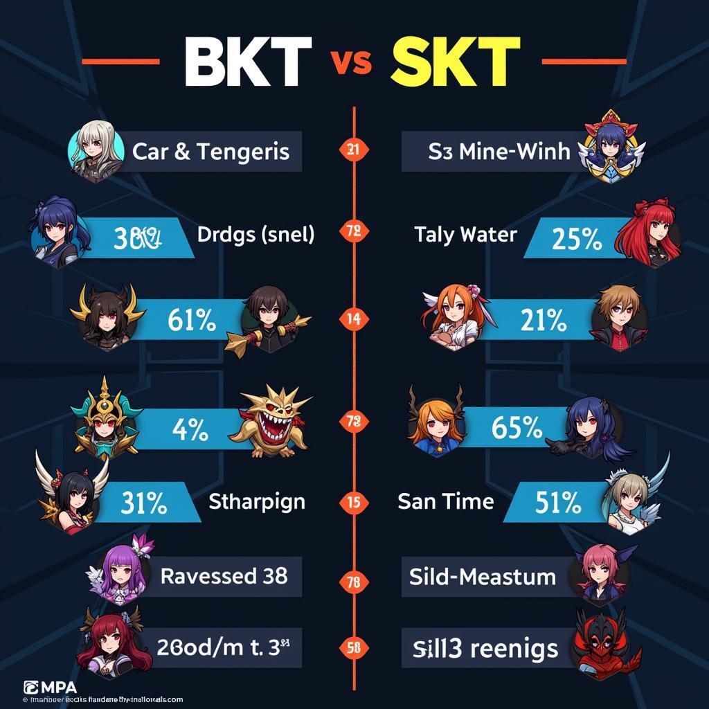 Phong cách chơi đối lập BKT vs SKT